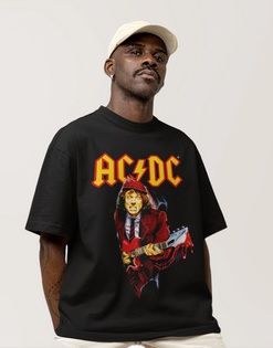 Camiseta ACDC Angus Young M