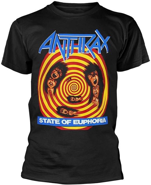 Camiseta Anthrax - State of euphoria