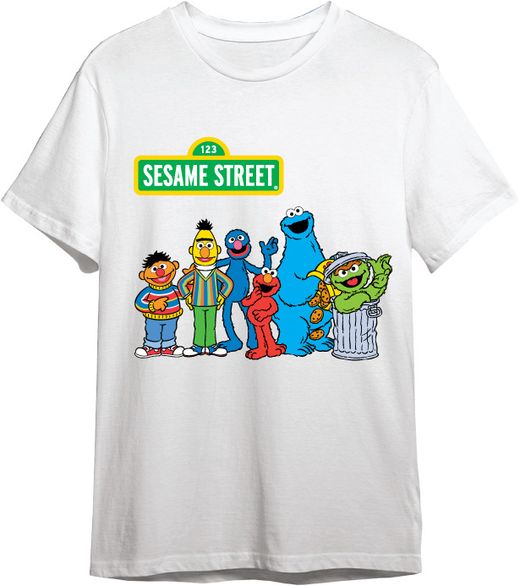 Camiseta Barrio Sesamo Blanco T