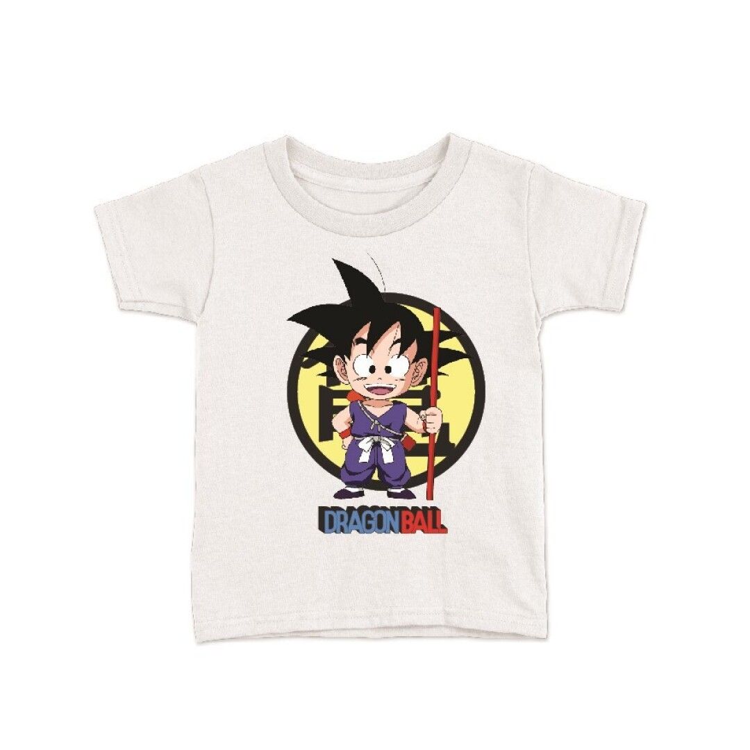 Camiseta Bebe Inf Dbc Goku Baston Blanco T