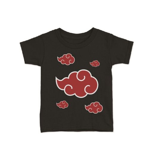 Camiseta Bebeinf Naruto Shipp Logo Negro T