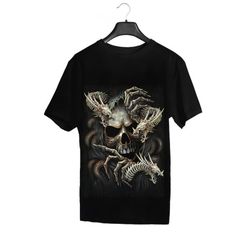 Camiseta Calavera Dragones - Glow in the Dark