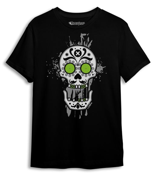 Camiseta Calavera Psico