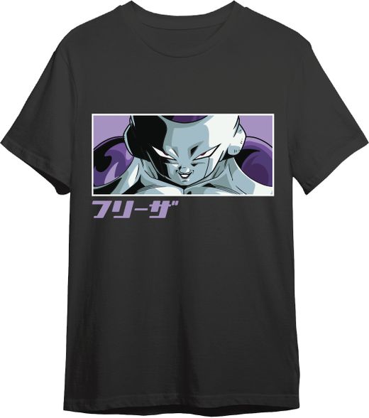 Camiseta Dbs Frieza Eyes Negro T