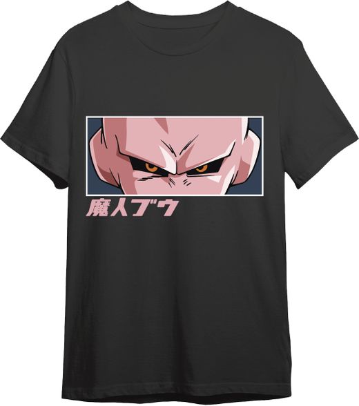 Camiseta Dbz Buu Eyes Negro T