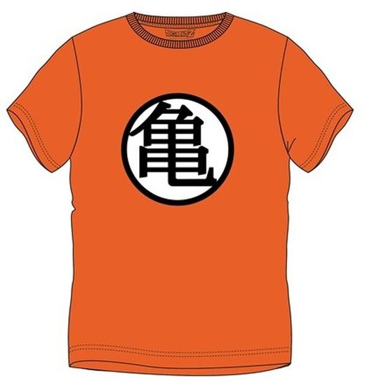 CAMISETA DRAGON BALL ORANGE LOGO