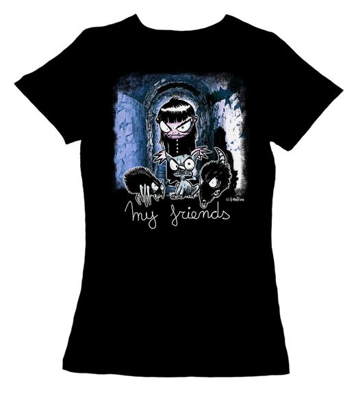 Camiseta entallada My Friends