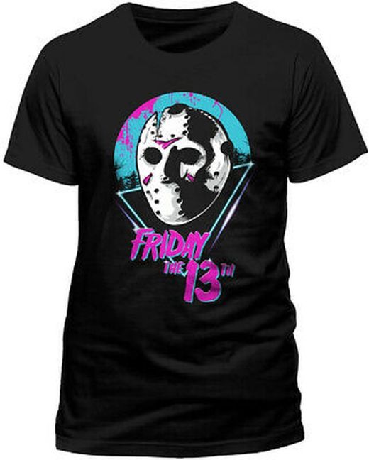 T-shirt Masque du Vendredi 13 des années 80