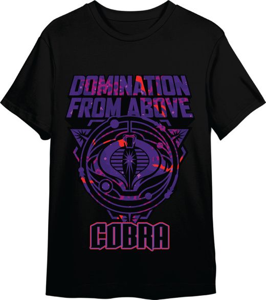 Camiseta Gijoe Cobra Negro T