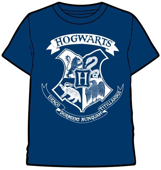 Camiseta Hogwarts Azul