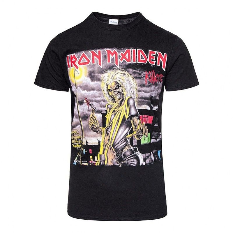 Pantaloni Tuta Iron Maiden Killers – Neri, Vestibilità Abbondante, Vita Media, Merch Ufficiale EMP
