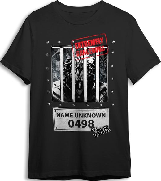 Camiseta Joker Prisión Negra