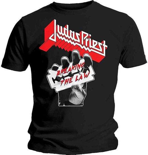Camiseta Judas Priest - Breaking the law