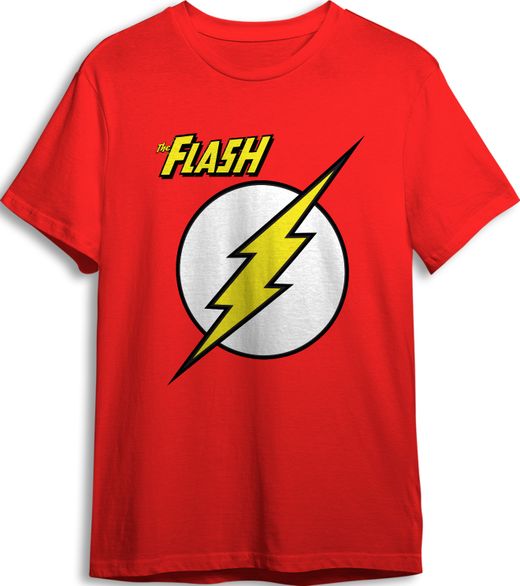 Camiseta Logo Flash Rojo