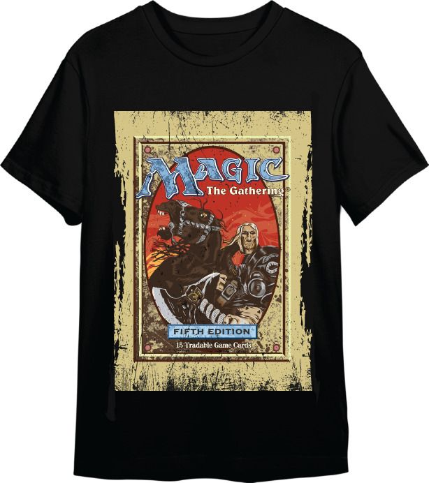 Camiseta Magic Black Knight Negro T Talla 10Y