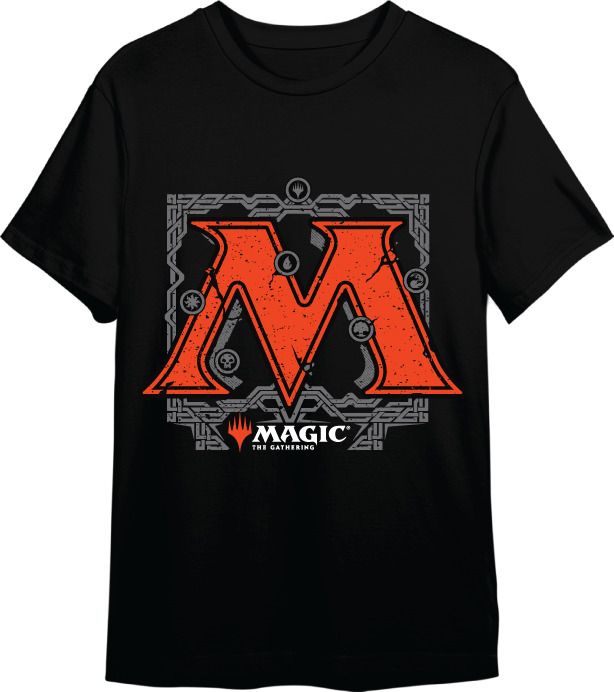 Camiseta Magic Letra Negro T Talla 10Y