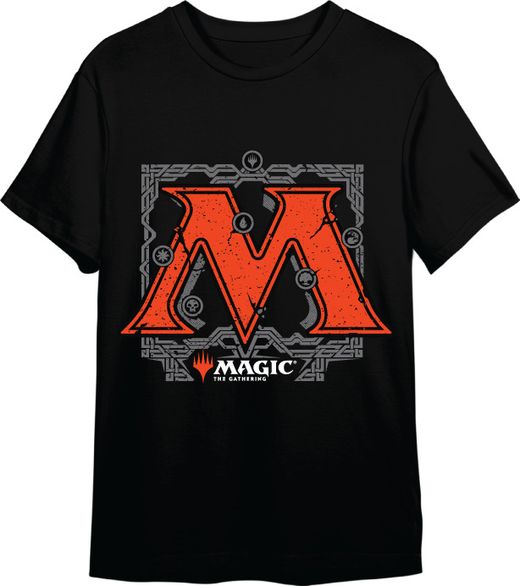 Camiseta Magic Letra Negro T