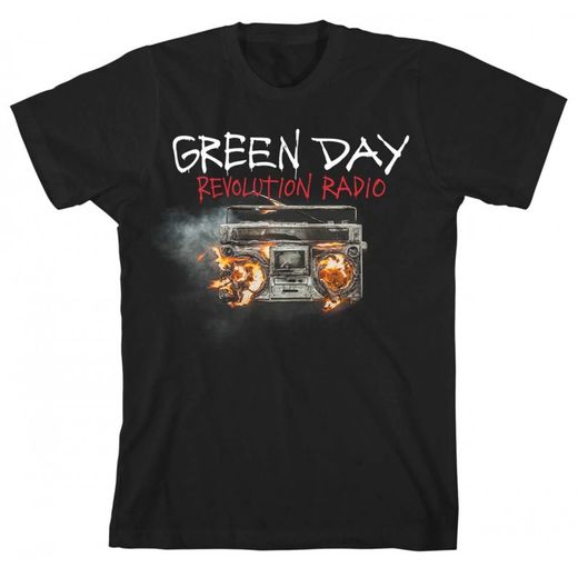 Camiseta Manga Corta Green Day - Revolution Radio Cover
