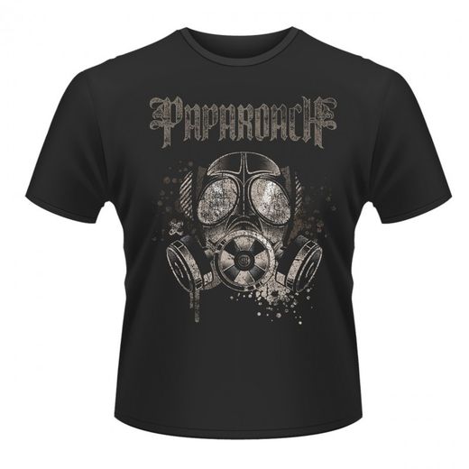 T-Shirt à Manche Courte Papa Roach - Masque Visage