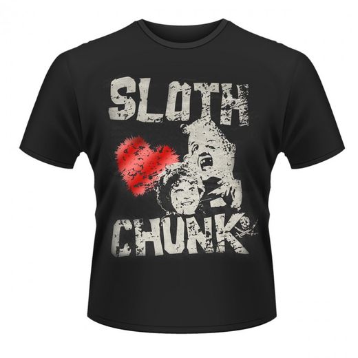 Maglietta a maniche corte dei Goonies - The Sloth Loves Chunk