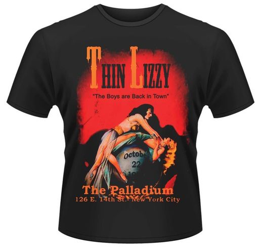 Camiseta Manga Corta Thin Lizzy - The Boys Are Back In Town