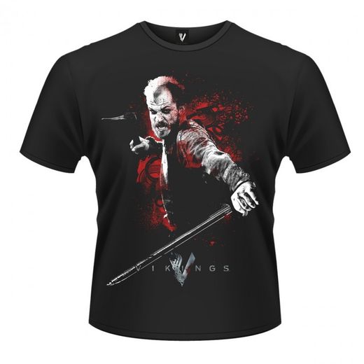 T-Shirt à Manche Courte Vikings - Floki Attack