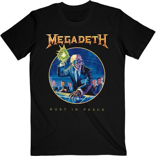 Camiseta Megadeth unisex: Rust In Peace Anniversary