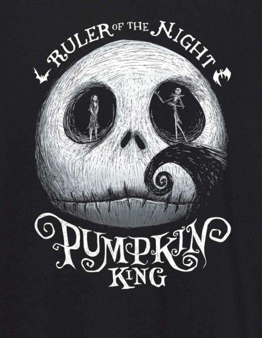Camiseta Nightmare Before Christmas Ruler of the Night