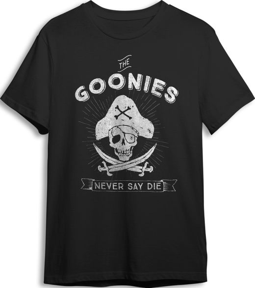 Camiseta Niño Goonies Never Say Die Blk