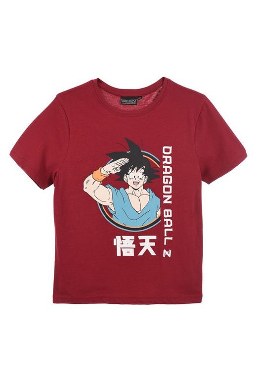 Camiseta Niño MC Dragon Ball Burgundy