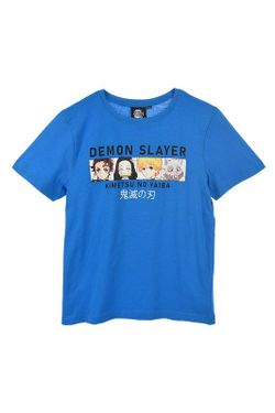 Camiseta Niño MG Demon Slayer Electric Blue