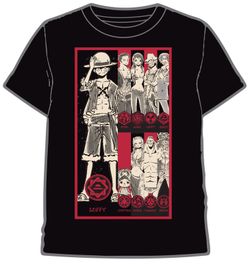 CAMISETA ONE PIECE LUFFY Y PERSONAJES