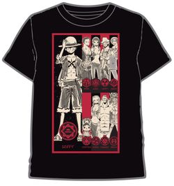 CAMISETA ONE PIECE LUFFY Y PERSONAJES