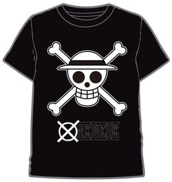 CAMISETA ONE PIECE SKULL NEGRO