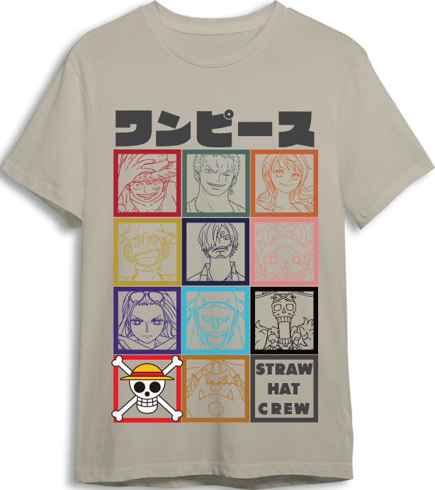 Camiseta One Piece Straw Hat Crew Arena T