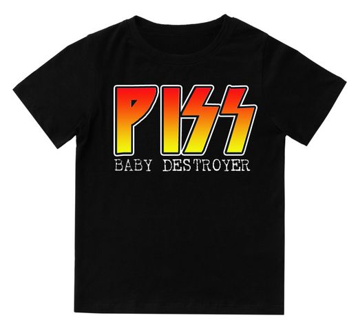 Camiseta para bebé Piss