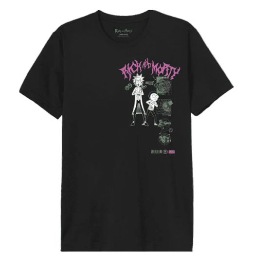 Camiseta Rick and Morty Multiverse Recto Verso