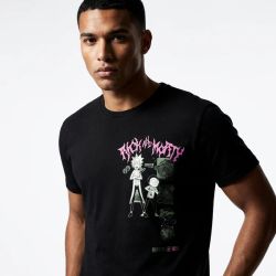 Camiseta Rick and Morty Multiverse Recto Verso