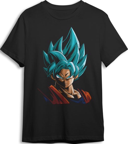 Camiseta Son Goku Negro