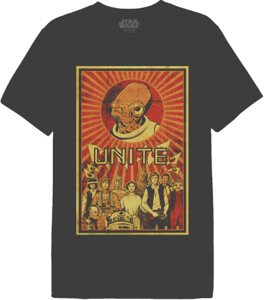 Camiseta Star Wars Unete a Ackbar