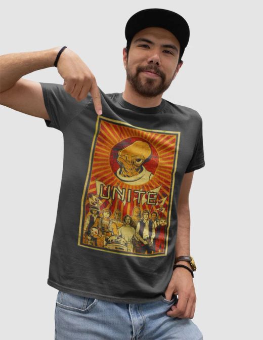 Camiseta Star Wars Unete a Ackbar