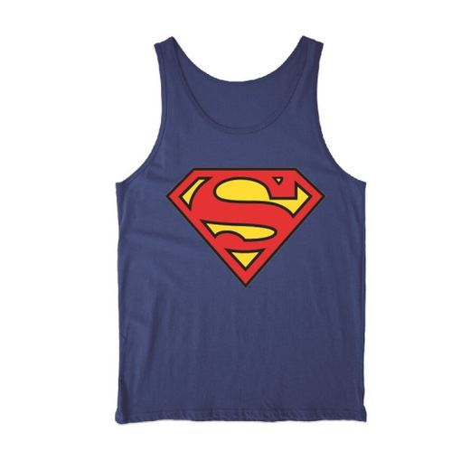 Camiseta Tirantes Superman Azul T
