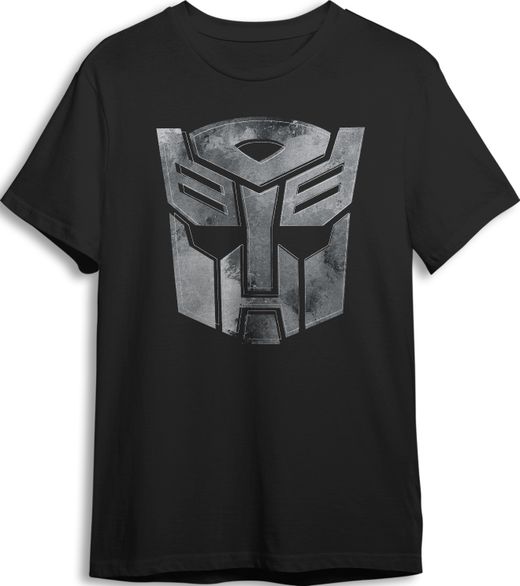 Camiseta Transformers Logo Negro T