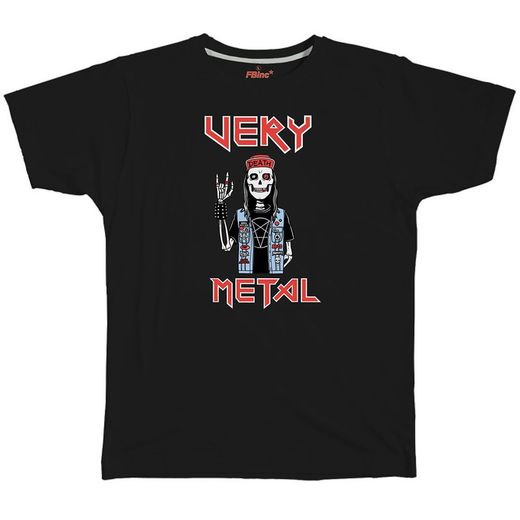 Camiseta very metal