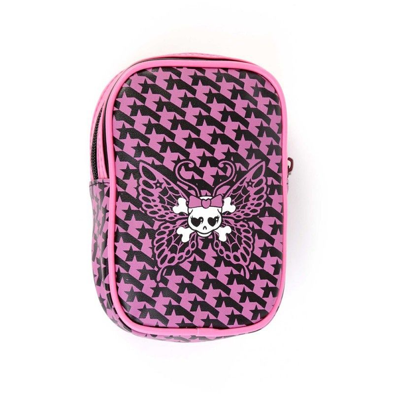 Neceser Rosa Con Calavera