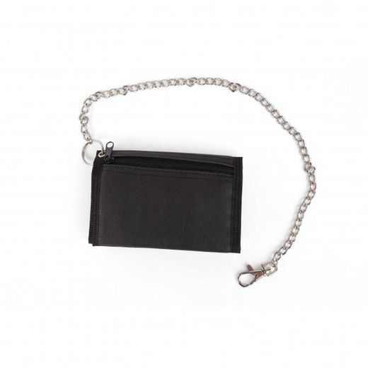 Black Anarchy White Wallet