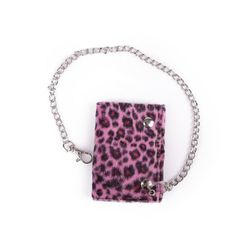 Roze ketting haar portemonnee