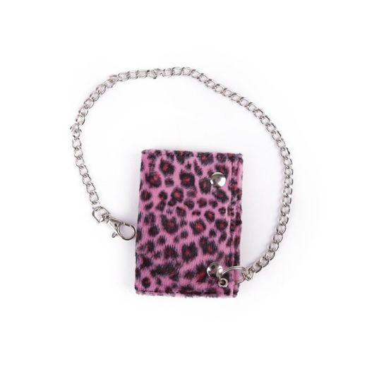 Roze ketting haar portemonnee