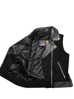 Chaleco cruzado mujer