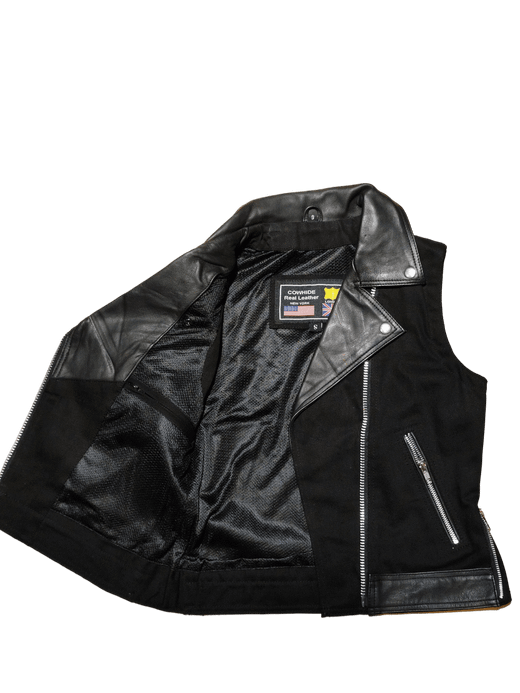 Chaleco cruzado mujer